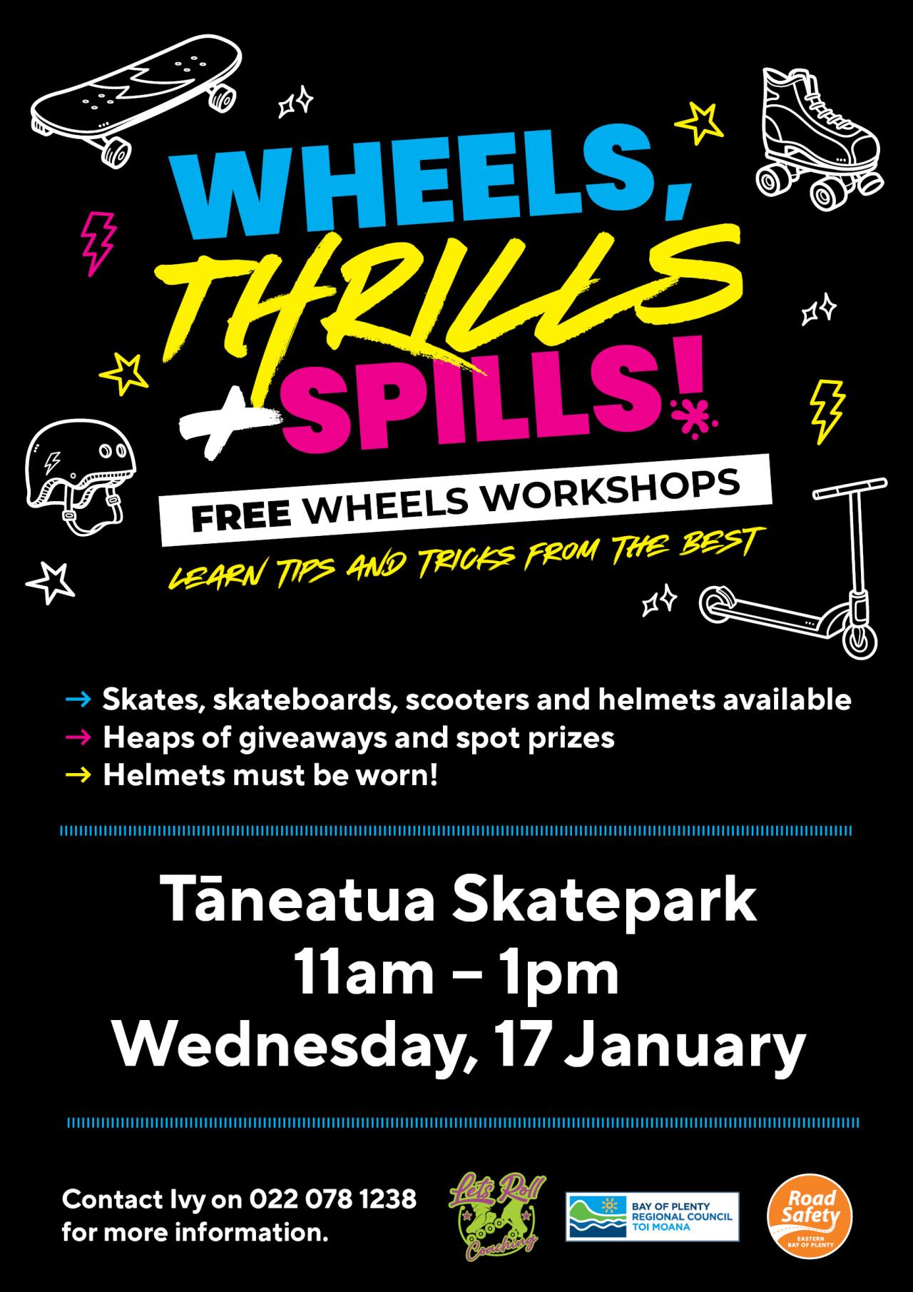 Wheels, Thrills and Spills Taneatua Whakatāne NZ